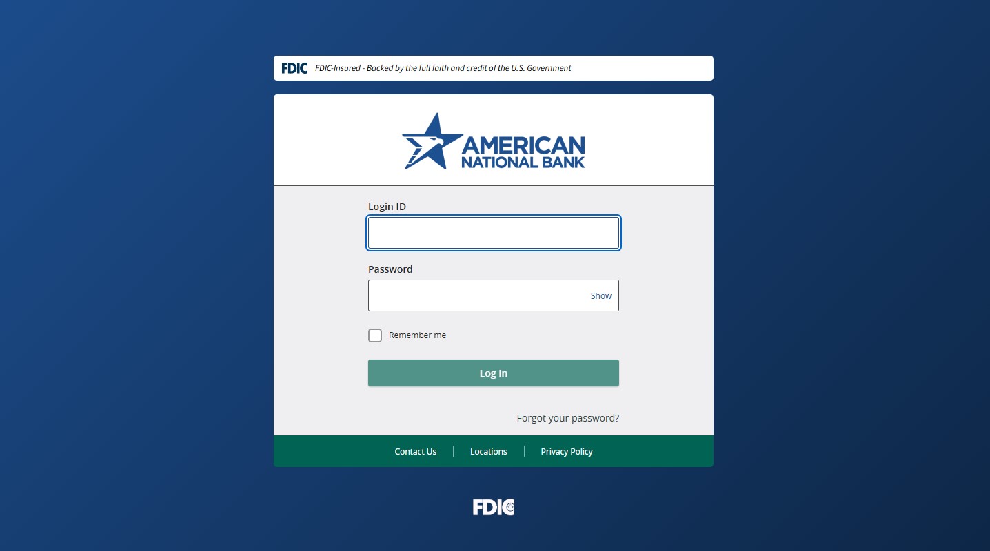 ANB Go Business Login Process